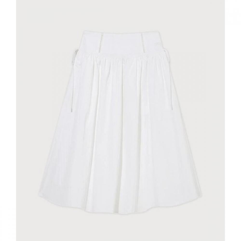 

Covernot Women S Shirring Long Skirt B1 co2501Sr73 Wh 1.CO2501SR73 WH WM