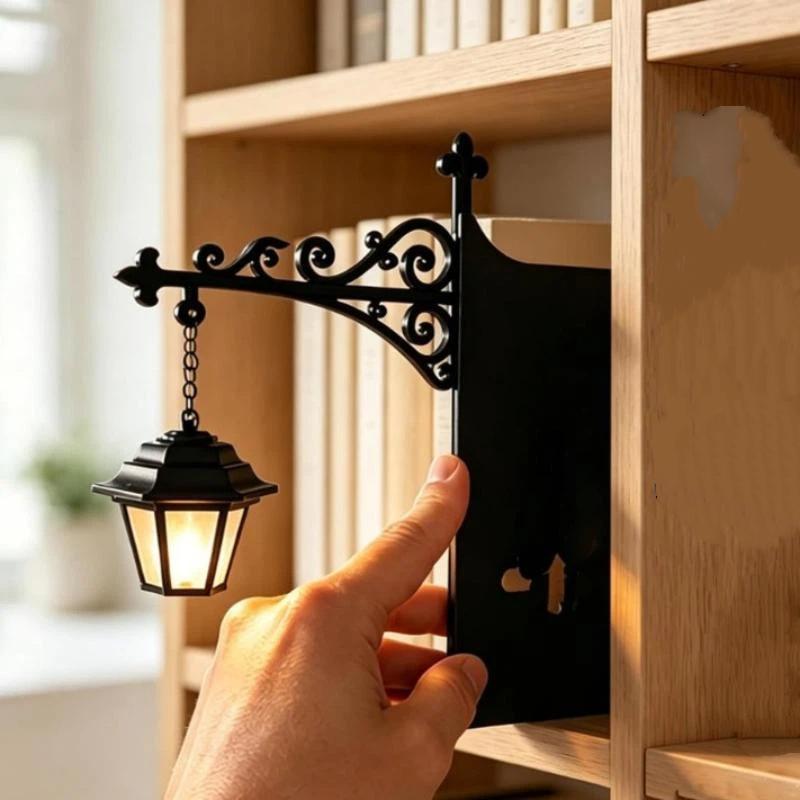 Atmosphere Lamp Vintage Bookshelf Lantern Light White Warm White Bookshelf Ghost Light Bookshelf Lamp Christmas