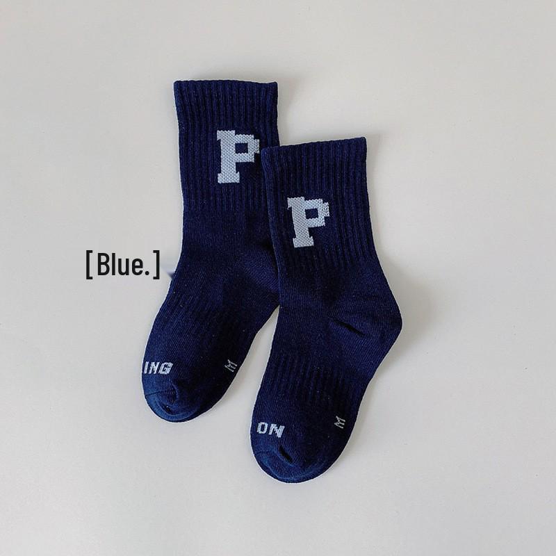 24 Paar Kinder Frühlingsdünne Halbhohe Baumwollsocken - Trendiger Koreanischer Stil für Jungen und Mädchen