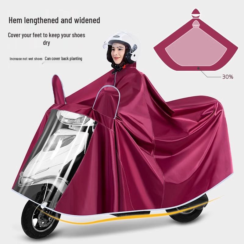 GUAIKEAI Adult Electric Scooter Rain Poncho