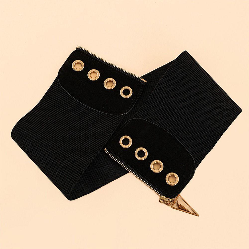 Elastic Elastic Corset Belt Black Dress Waistband Vintage Peplum Waistband  Wedding Party
