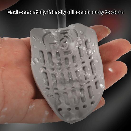 זוג אחד אחיזות אימון סיליקון מונעות החלקה גברים נשים הגנה לידיים ולכפות הידיים הרמת משקולות משקולות דדליפט מתח אחיזות אימון כפפות אימון לחדר כושר