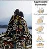 1pc Colorful Sketch Pattern Blanket Warm, Cozy, And Soft, Suitable for Sofas, Beds, Cars, And Office Use.Perfect for Camping And Travel, Making It a G