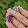 Daughters Day Deal Star Amethyst Gemstone 925 Sterling Silver Mother New Pendant