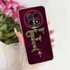 For OPPO F29 Pro 2025 Case Fashion Initial Letters Soft Silicone Protective Phone Cover For OPPO F29 Pro 5G CPH2705 F29Pro Shell