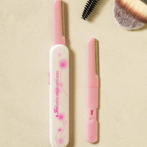 Aparat de ras pentru sprâncene Shy Pocket 1 buc. + Rezervă