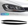 For Volkswagen VW GOLF 7 Golf7 MK7 GTI 2Pcs Car Headlight Head Lamp Eyebrow Headlight Cover Trim Sticker Accessories