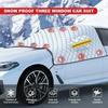 Magnetic Car Windshield Cover Winter Ice Snow Dust Frost Guard UV Protector Car Front Window Sun Shade Outdoor Cover