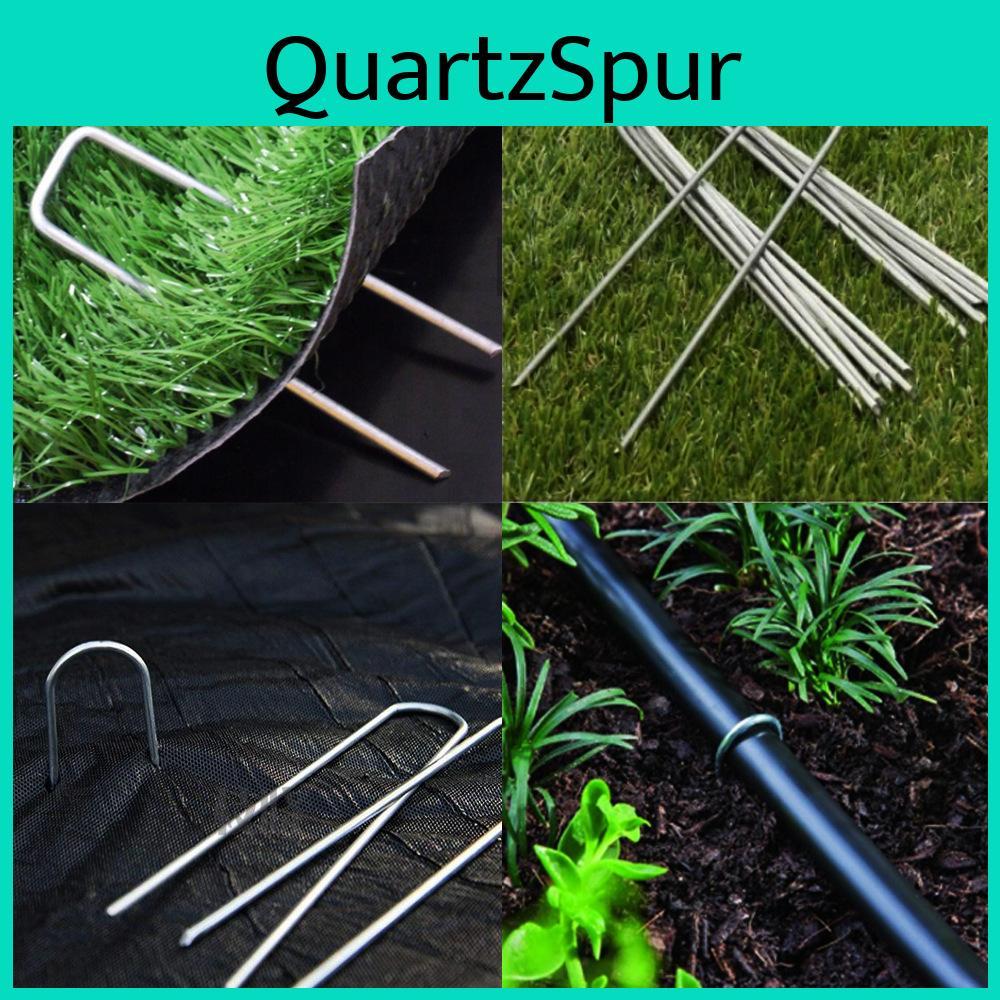 Long-lasting Anti-rust U-shaped Ground Pegs For Garden And Lawn Care With Various Colors