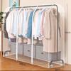 Household Fully Transparent Hanger Clothing Dustproof Hanging Bag Fully Enclosed Zip Style Coat Down Jacket Suit Dustproof Cover