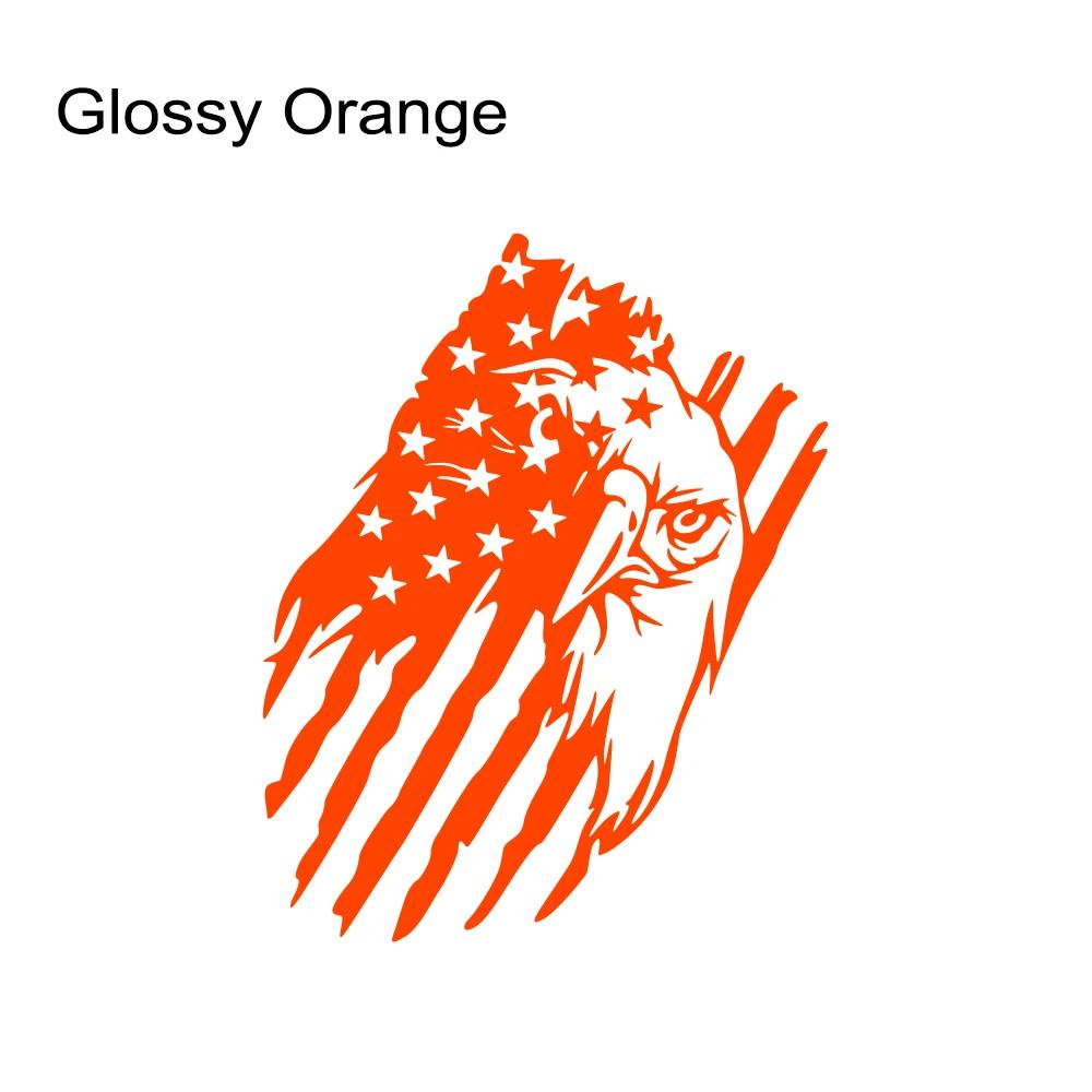 Car American Bald Eagle Flag Styling Stickers Truck Vinyl Cover Pickup Trunk Tailgate Tail Decor Decal Auto Tuning Accessories