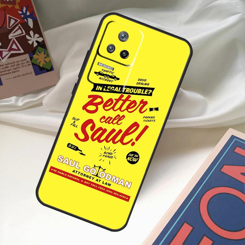Better Call Saul Case For Xiaomi 13 14 Ultra 11T 12T 13T Pro 12 Lite POCO X6 M6 Pro X3 X4 X5 M5s F3 F5 Cover