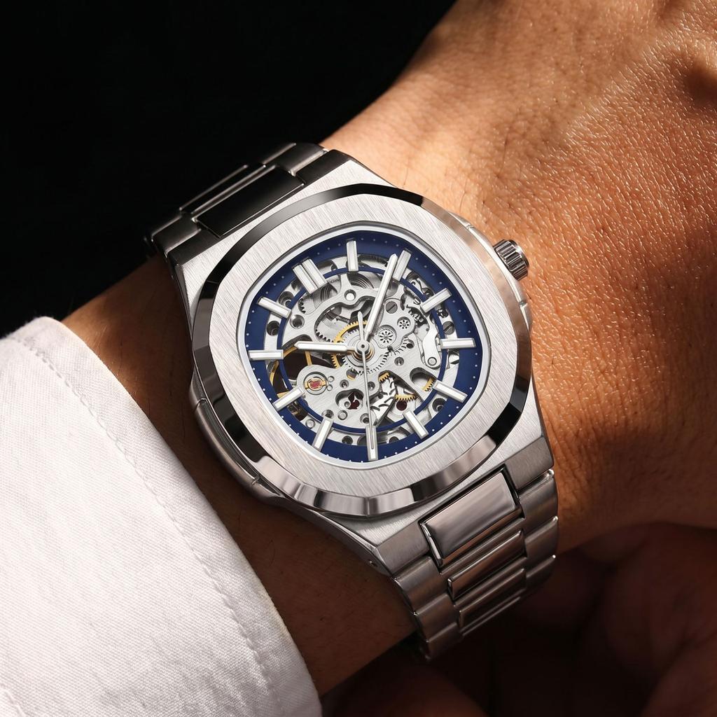 Men's Business automatic Watch Waterproof Dial Watches Clock Wristwatch