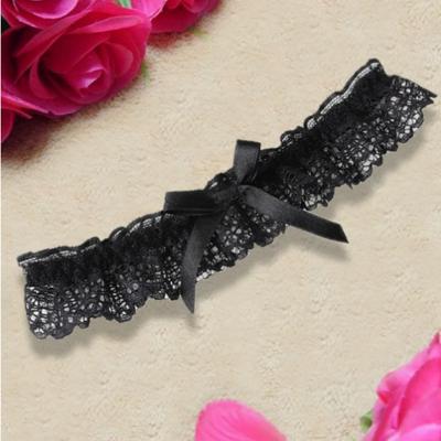 Femmes Sexy Nœud Dentelle Ras du Cou Colliers Torque Collier Floral Nœud Papillon Fête de Mariage Cosplay Mode Lolita Filles Anneau de Cou Élastique
