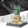 World Famous Architecture Statue Of Liberty New York United States Building Block Model Sets Bricks Educational Toys For Gifts
