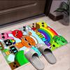 Sprunki Game Pattern Rug, Indoor/Outdoor Mat, for Picnic, Gameroom, Bedroom, Office, Living Room, Home Decor Carpet, Birthday Gift