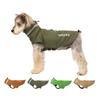 Adjustable Dog Raincoat Soft Reflective Strape Waterproof Dogs Clothes with Chest Leash Dog Stormcoat For Small Medium Dogs