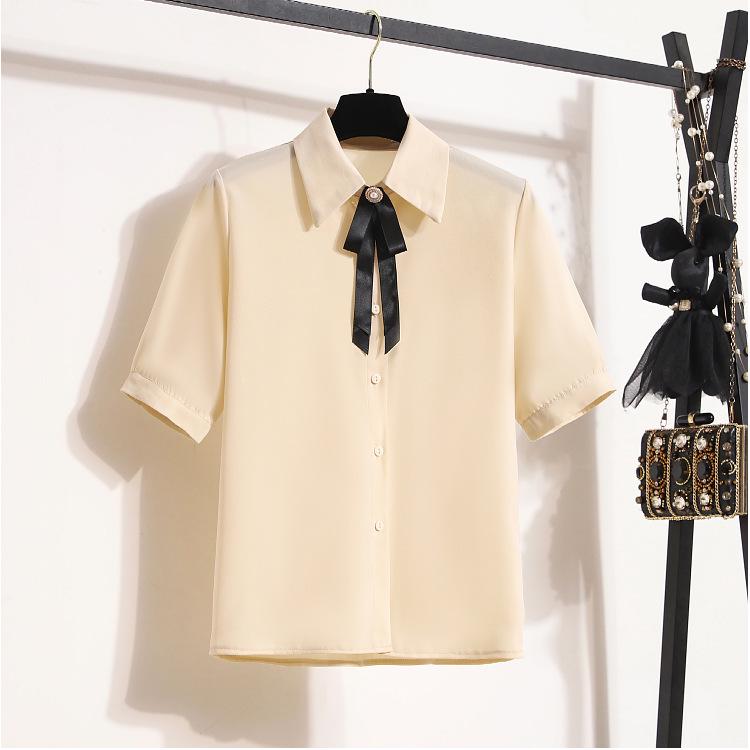 2026 Spring/Autumn Women's Korean Style Suit: Elegant Shirt & Skirt Two-Piece Set