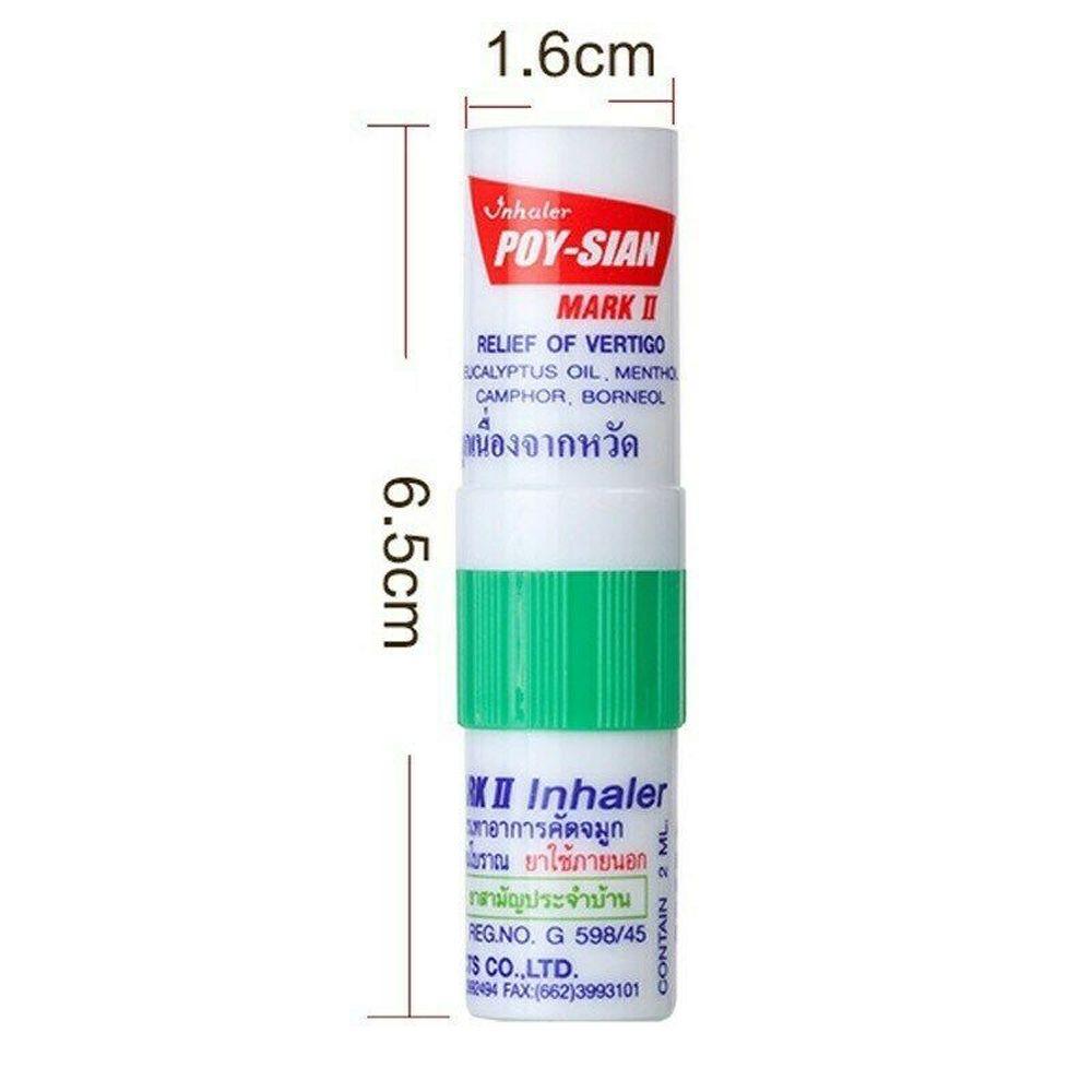 Aroma Oil Stick Poy Sian Stick Dizziness Inhaler Nasal Inhaler Health Care Mint Cylinder Oil