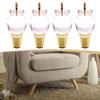 4 Pieces Acrylic Furniture Legs Cabinet Feet Home DIY Hardware Portable Sofa Couch Replacement