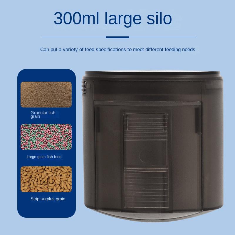 Fish Tank Automatic Timed Feeder Intelligent Timed Feeding Ornamental Fish Turtle Food Aquarium Automatic Fish Feeder