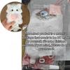 Cute Handmade Twisty Stick Little Cat Pendant Plush Gifts DIY Material Package Keychain Twist Bar Kitten Doll Toy Unfinished