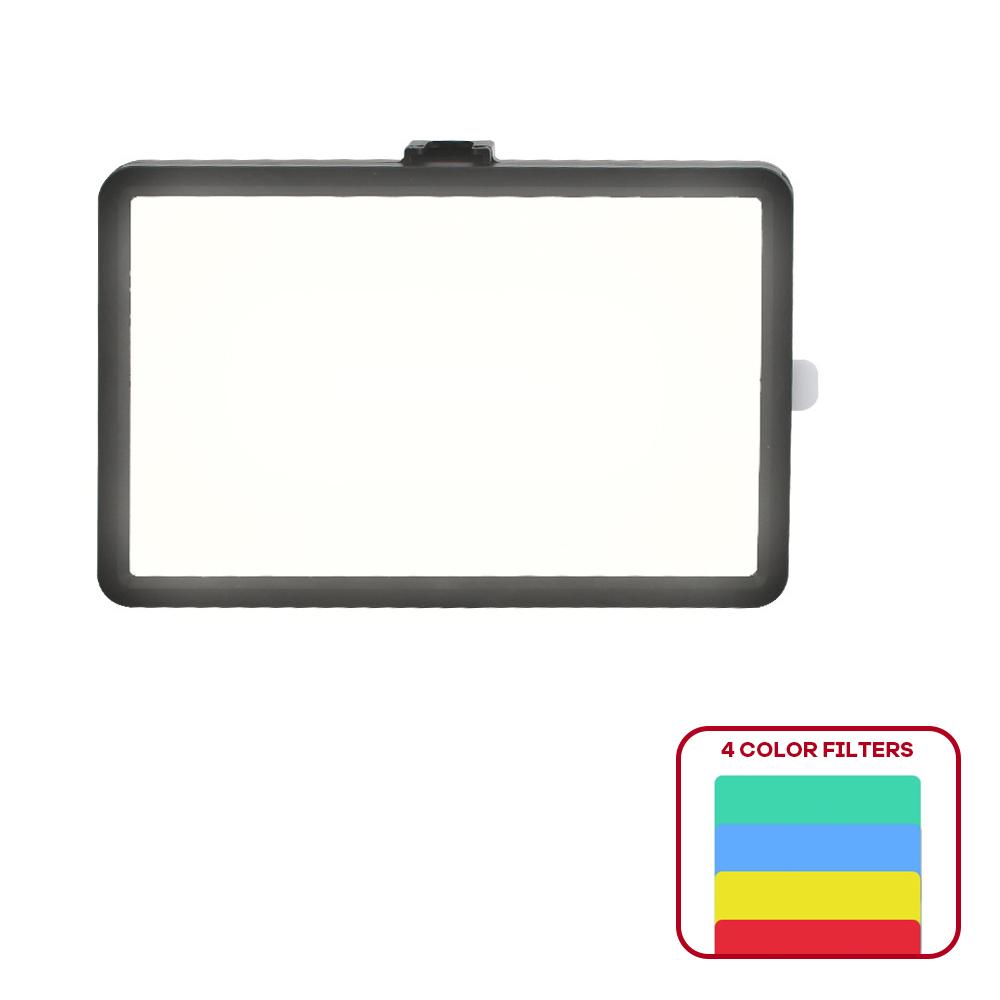 

LED Fill Lamp Video Light Panel Bi-color 3200K-5600K 4 Color Dimmable Ambient Lamp Photography Lighting for Live Stream Tiktok