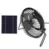 Solar Panel Fan 2.5W 5V Solar Power USB Output Portable Wide Application Solar Powered Fan for