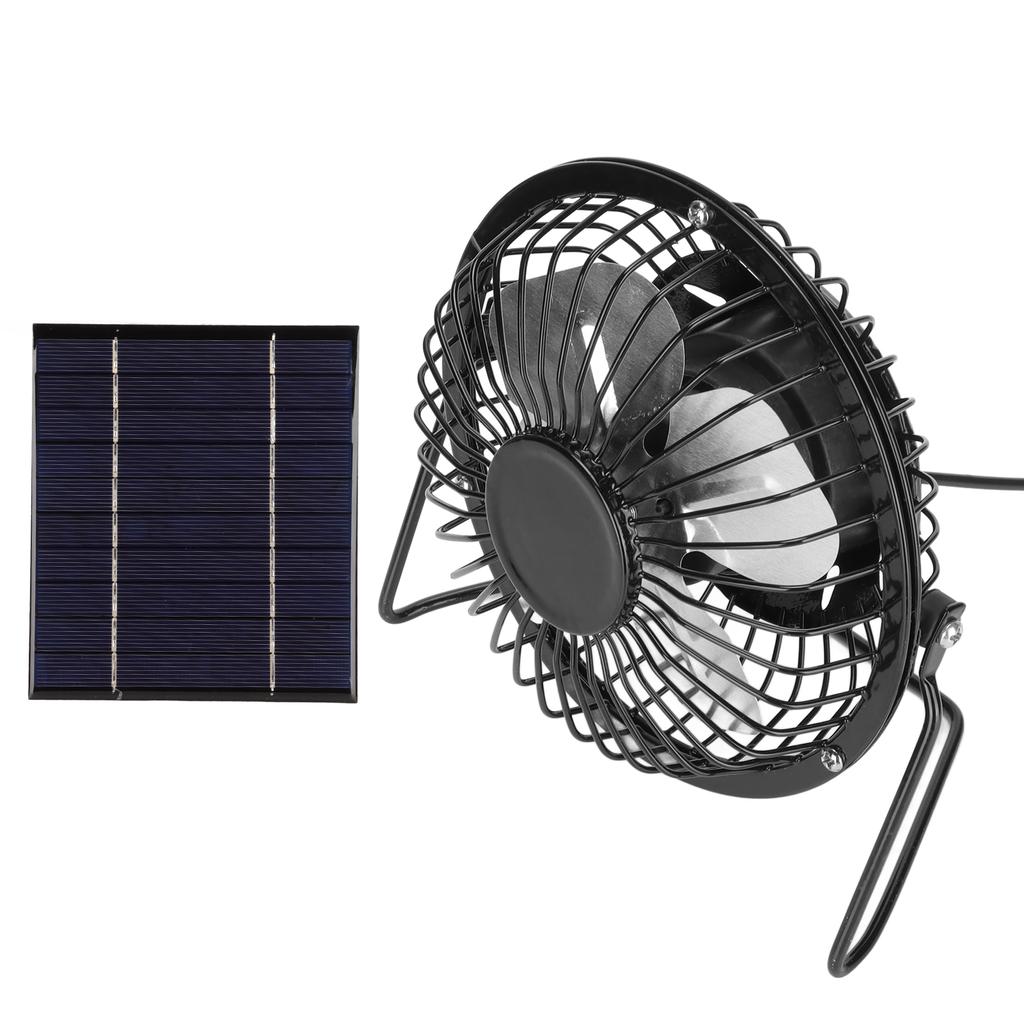 Solarpanel-Ventilator 2,5W 5V Solarenergie USB-Ausgang Tragbar Breite Anwendung Solarbetriebener Ventilator für