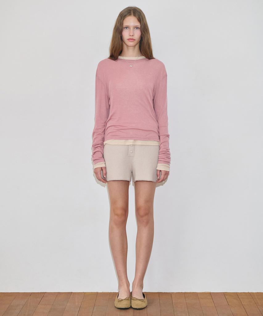 SINOON Basic Long Sleeve (Rose Pink)