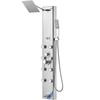 VEVOR Shower Panel System, 6 Shower Modes, Digital Display Shower Panel Tower, Rainfall, 8 Massage Jets, Tub Spout