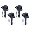 Ignition Coil Spark Plug Kit For HONDA CRZ 1.5 2011-2015 FIT CITY CIVIC JAZZ FREED INSIGHT BRIO UF626 CM11116 30520RB0003 134003