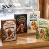 Decoraciones para Árbol de Navidad Calendarios de Adviento para Perros 2026 Calendario de Cuenta Atrás de 24 Días con Adorno de Caja de Regalo Estilo Retro Acrílico 2D Coleccionable