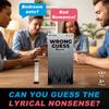 Song Or Artist Card Game | Perfect For Family Gatherings, Karaoke Nights | Fun Music Game For Teens And Adults, Perfect For Groups