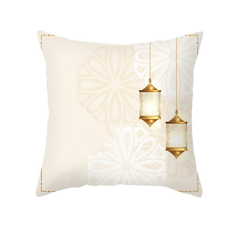 Golden Moon Series Throw Pillow Covers With Digital Printing Of Short Plush Fabric Car-Shaped Sofa Cushion For Office Home Decor