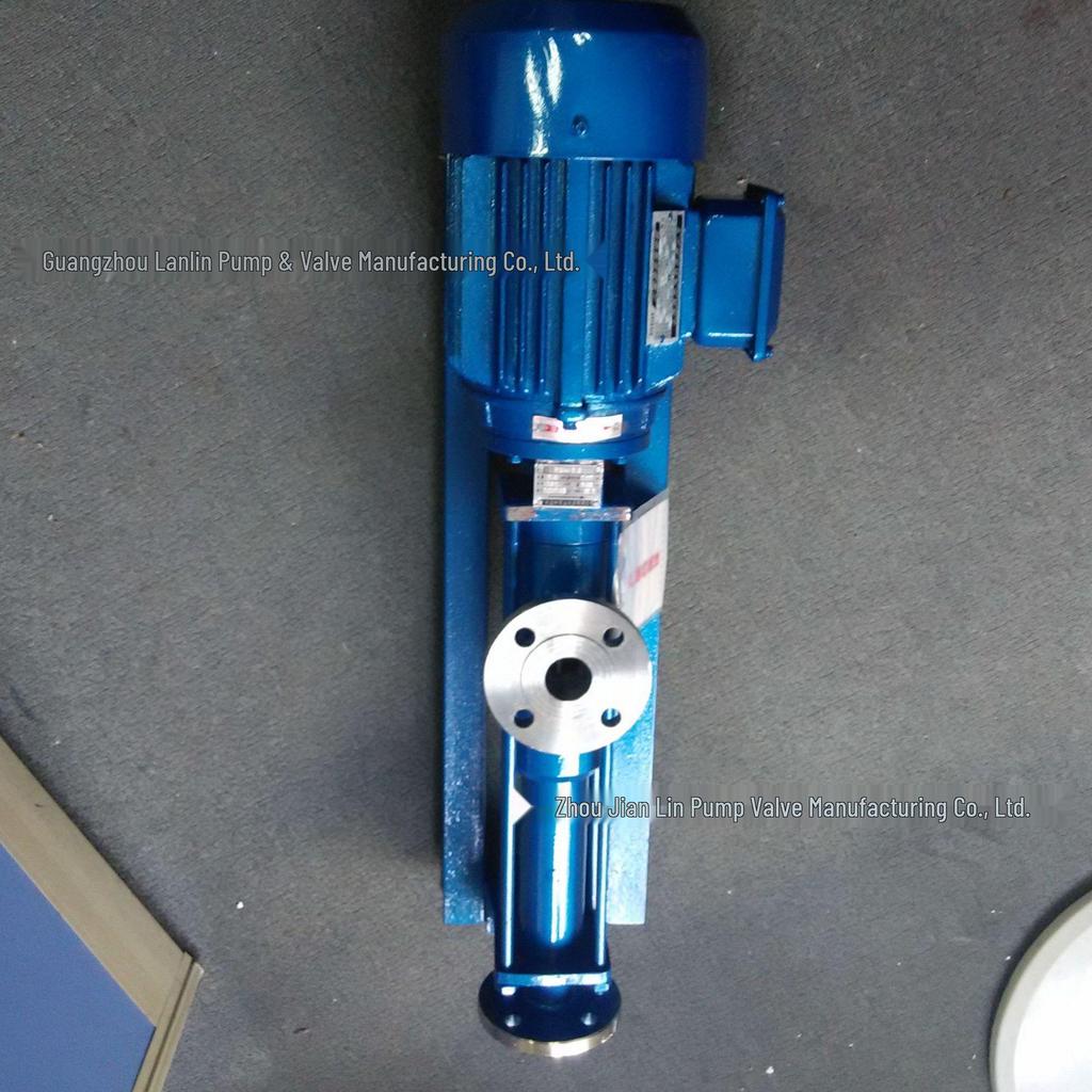 304 Stainless Steel Single Screw Pump for Thick Sludge G13-2