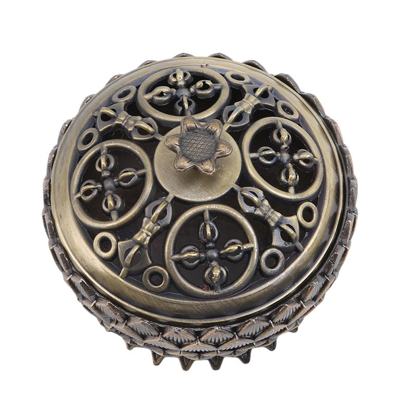 Lotus Incense Burner Alloy Eight Treasure Plate Incense Burner