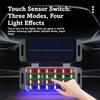 2pcs Solar Powered Solar Powered Warning Light LED Flashing Wireless Safety Lamp  Rear Installation