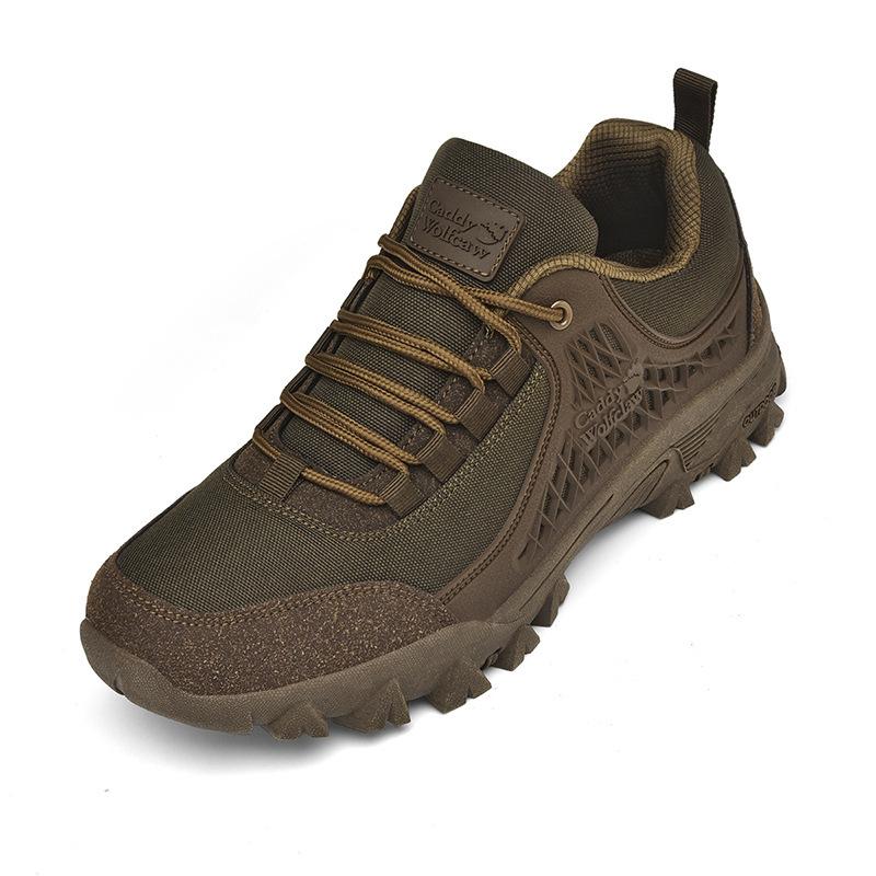 

Large size casual outdoor hiking shoes non-slip platform hiking 49 коричневий