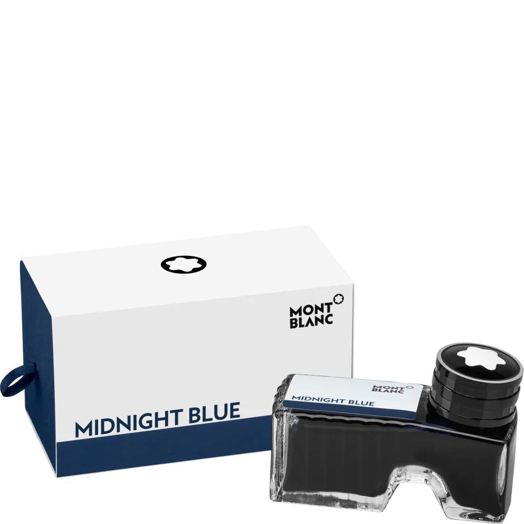 

MONTBLANC Montblanc Fountain Pen Midnight Officially Bottled Ink MB109204 Ink, Blue, 60ml, Imported,