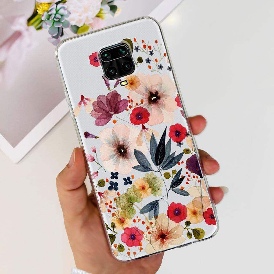 

For Xiaomi Redmi Note 9 Pro Case Note 9 Cover New Fashion Dandelion Soft Silicone Back Cover For Redmi Note9s 9ProMax Clear Capa Note 9 Pro Max