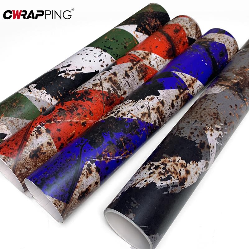Camo Vinyl Wrap Vinyl Paper for Car Sticker Motorcycles Camouflage Film Vehicle Decoration Supplies Car Tuning Accessories Auto