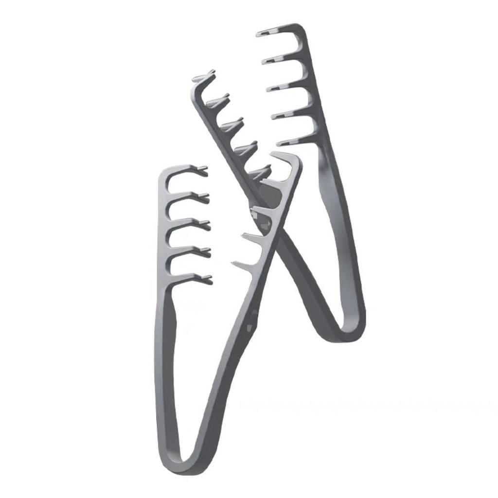 Volumizing Wide-Tooth Hair Styling Comb Curling Tools Hairstyling Fluffy Texture Bangs Seam Covering Roots Hair Combs