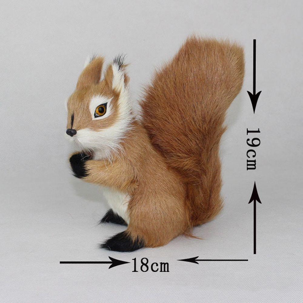 Birthday Gift Animal Plush Toys Squirrel Plush Doll Simulation Squirrel Squirrel Stuffed Toys