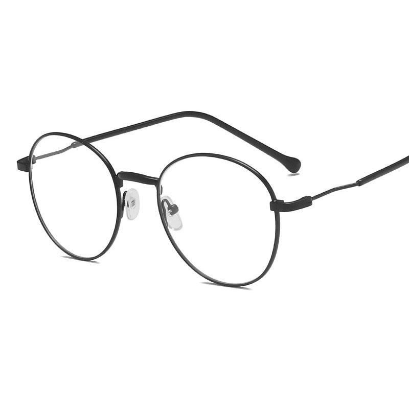 Round Shape Eye Glass Frame for Women Blue Light Blocking Transparent Glasses Woman Korean Fashion Woman Eyeglasses Frame