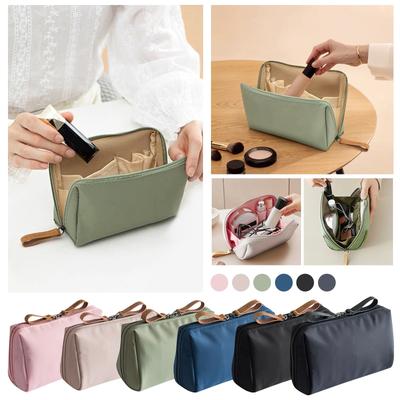 Borsa per il trucco, Borsa per il trucco piccola, Borsa per il trucco per rossetto, Borsa per il trucco per rossetto, Piccola borsa per il trucco con scomparti, Borsa da viaggio per il trucco