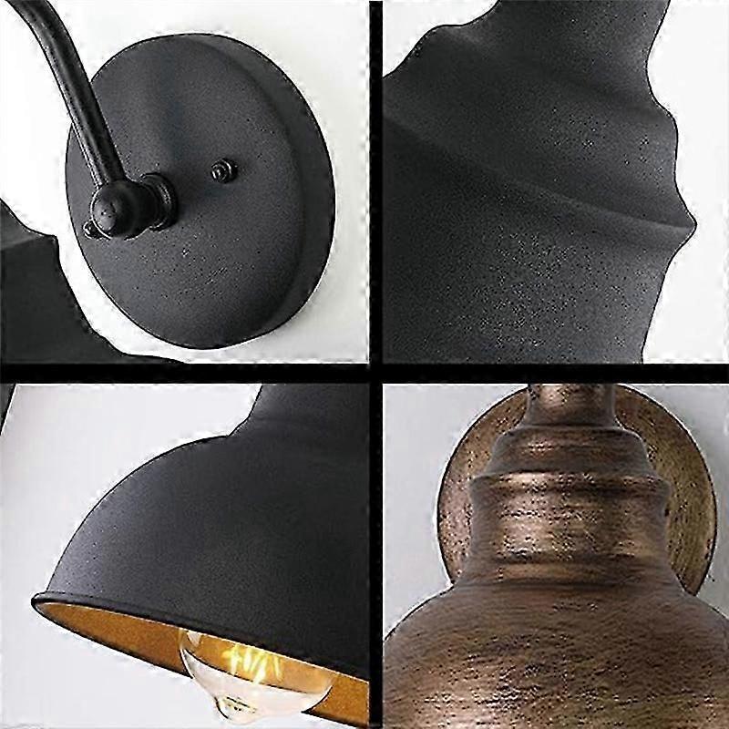 Vintage Wall Sconce Gooseneck Barn Flat Light Industrial Vintage Farmhouse Wall Sconce Outdoor Wate