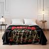 Pantera Skull Helmet Design for all seasons blanket lunch break throw gift