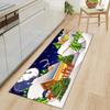 Christmas Kitchen Sand Carpet Doormat Long Floor Mat