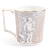[Officially Imported] Wedgwood Renaissance Gray Accent Mug, Approx. 300ml, Wedding Gift, Product Number 1076486